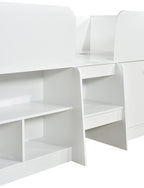 Nova Low Sleeper Children's Bed Frame with Shelves