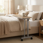 Foster Over Bed Table with Wheels