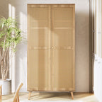 Manila Rattan 2 Door Double Wardrobe