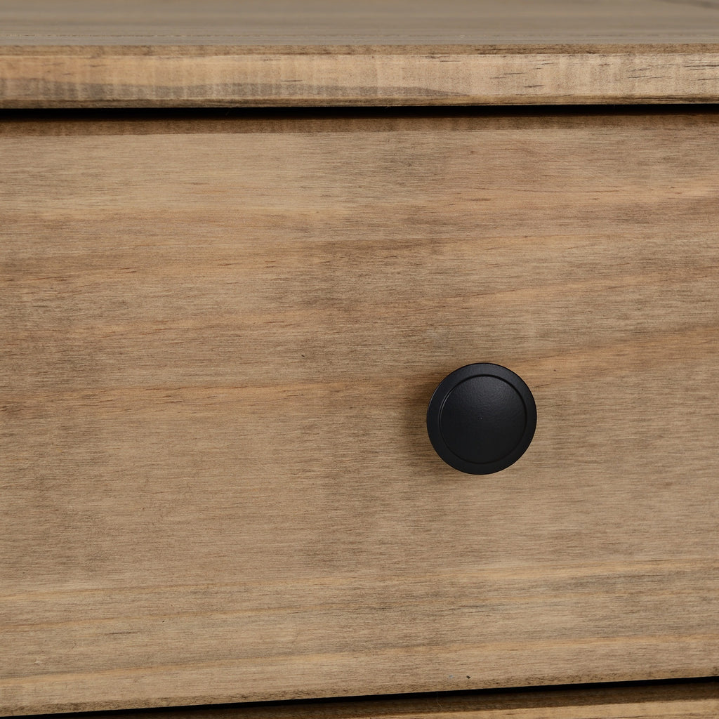 Panama 3 Drawer Bedside Table