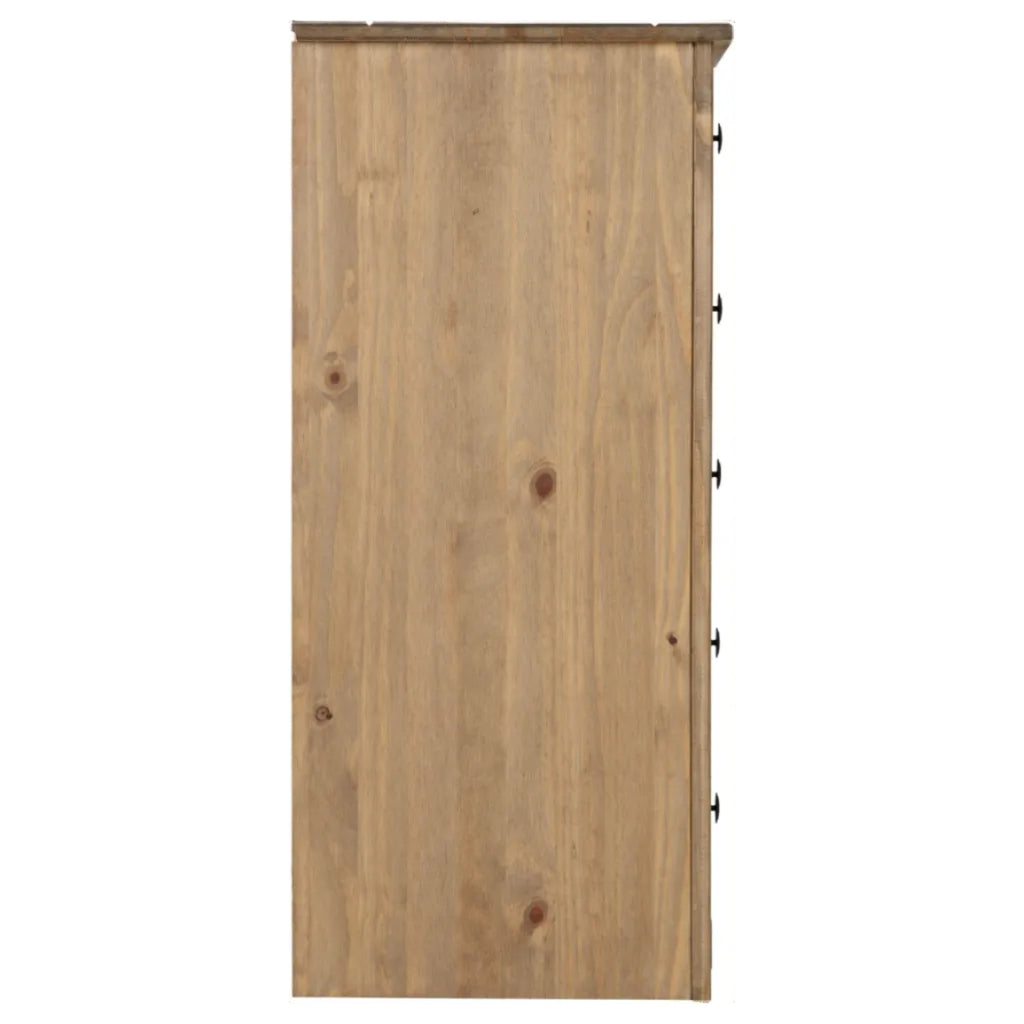 Panama 5 Drawer Narrow Tallboy Chest of Drawers