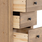 Panama 5 Drawer Narrow Tallboy Chest of Drawers
