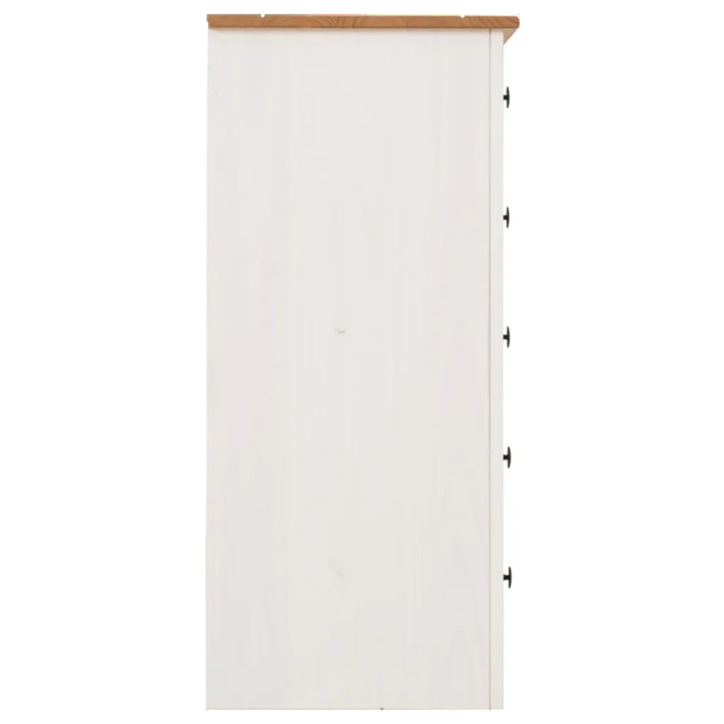 Panama 5 Drawer Narrow Tallboy Chest of Drawers