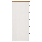 Panama 5 Drawer Narrow Tallboy Chest of Drawers