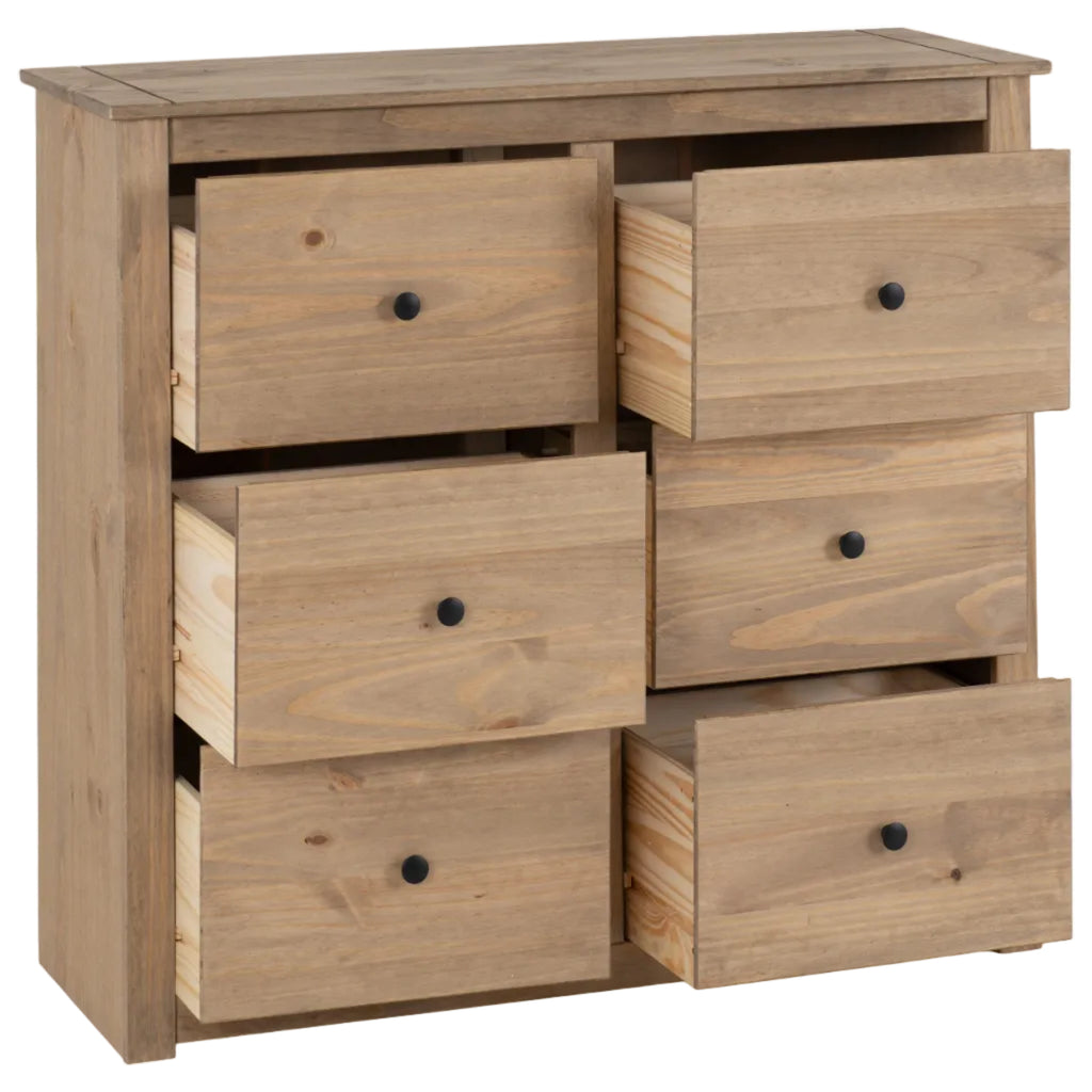 Panama 6 Drawer Chest of Drawers