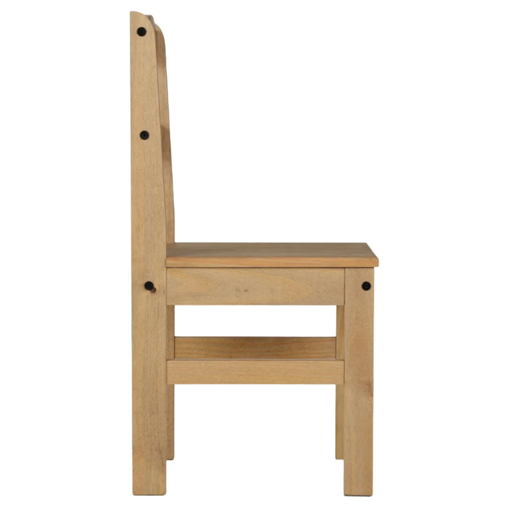 Panama Square Dining Table Set with 4 Chairs
