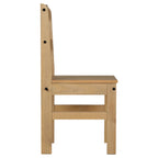Panama Square Dining Table Set with 4 Chairs