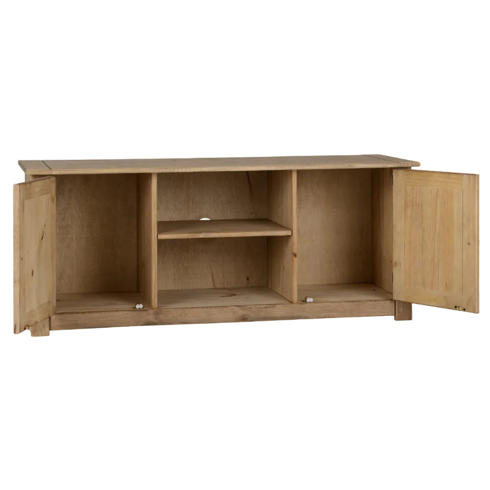Panama 2 Door 1 Shelf TV Unit