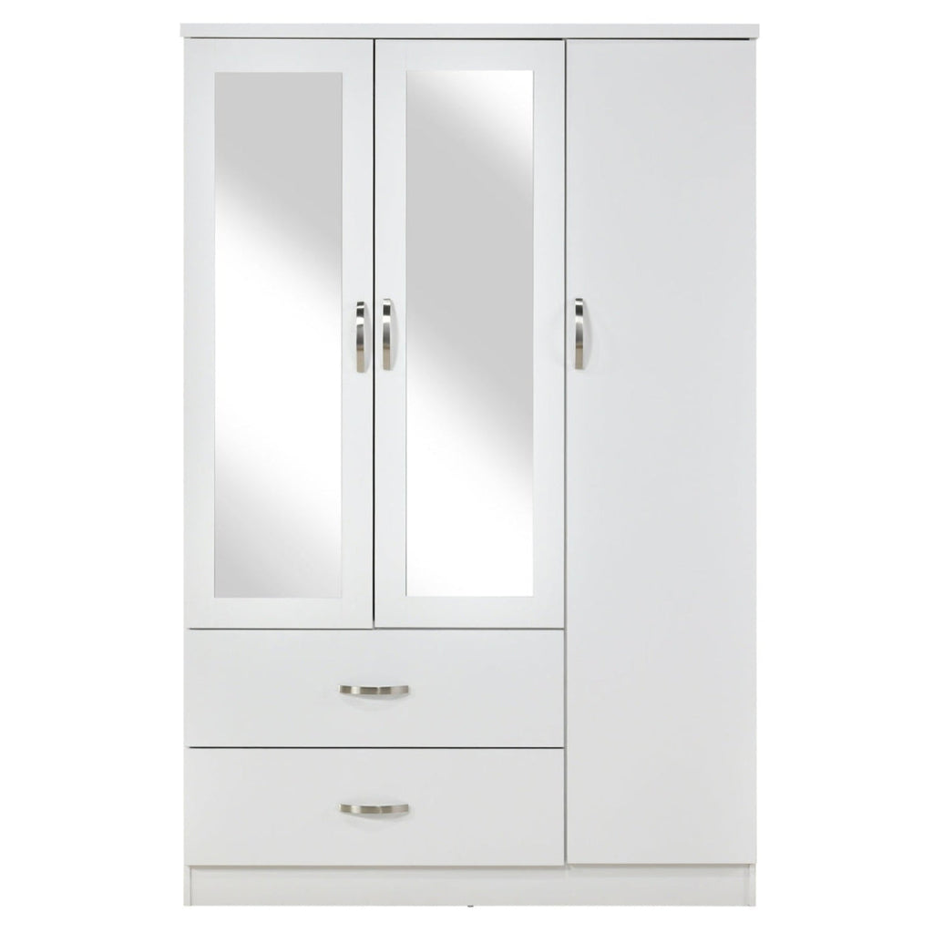 Paddington 3 Door 2 Drawer Mirrored Wardrobe