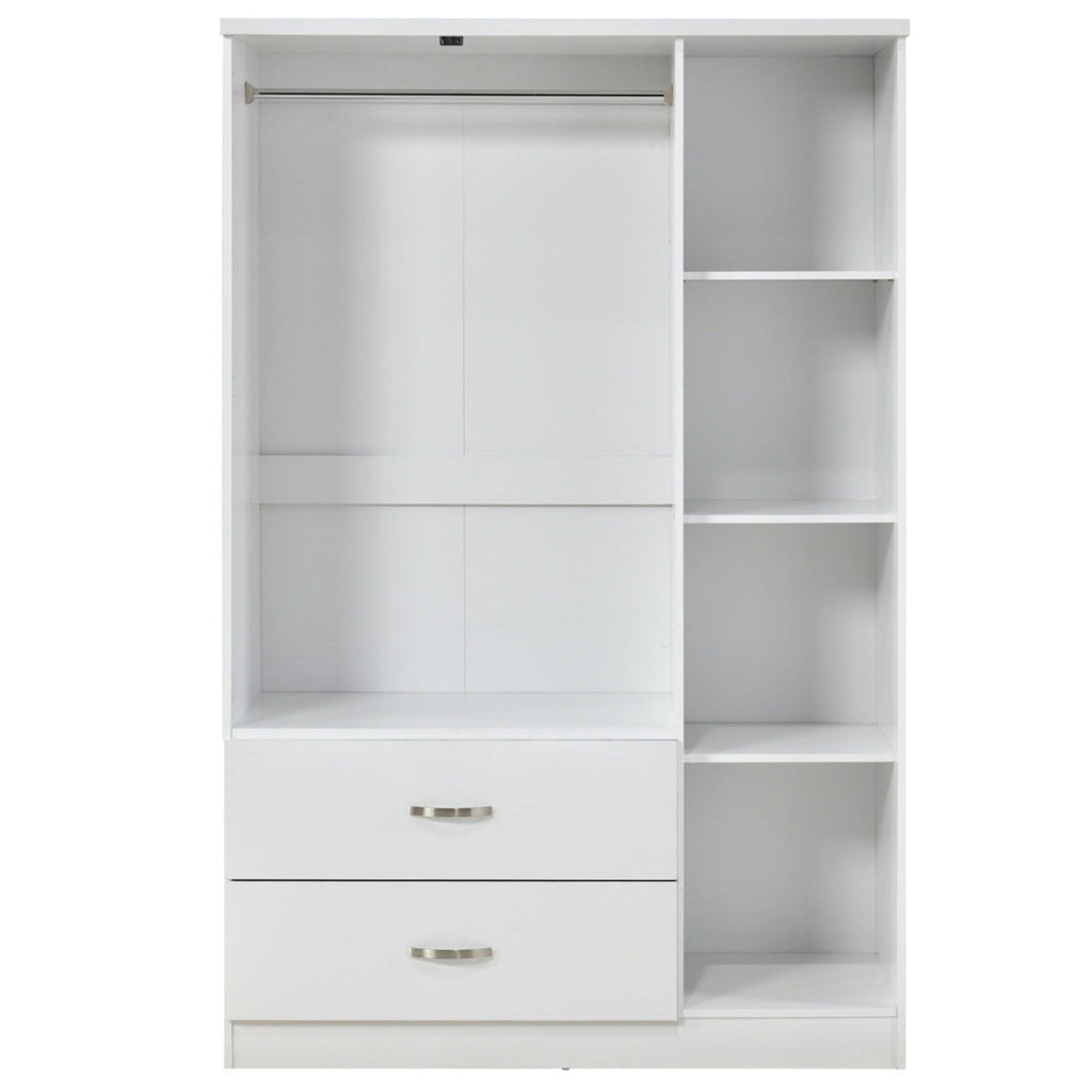 Paddington 3 Door 2 Drawer Mirrored Wardrobe