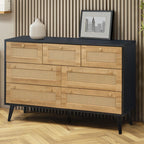 Manila Rattan 7 Drawer Chest of Drawers