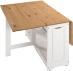 Santos Butterfly Folding Space Saving Dining Set