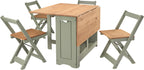 Santos Butterfly Folding Space Saving Dining Set