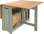 Santos Butterfly Folding Space Saving Dining Set