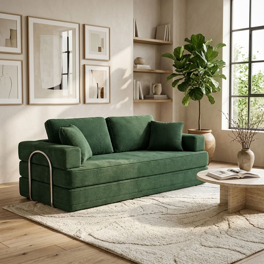 Flex 3 Seater Boneless Compressed Sofa Bed