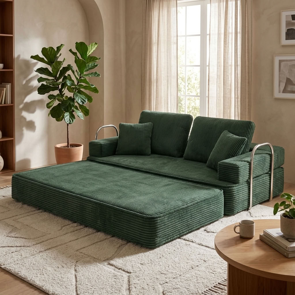 Flex 3 Seater Boneless Compressed Sofa Bed