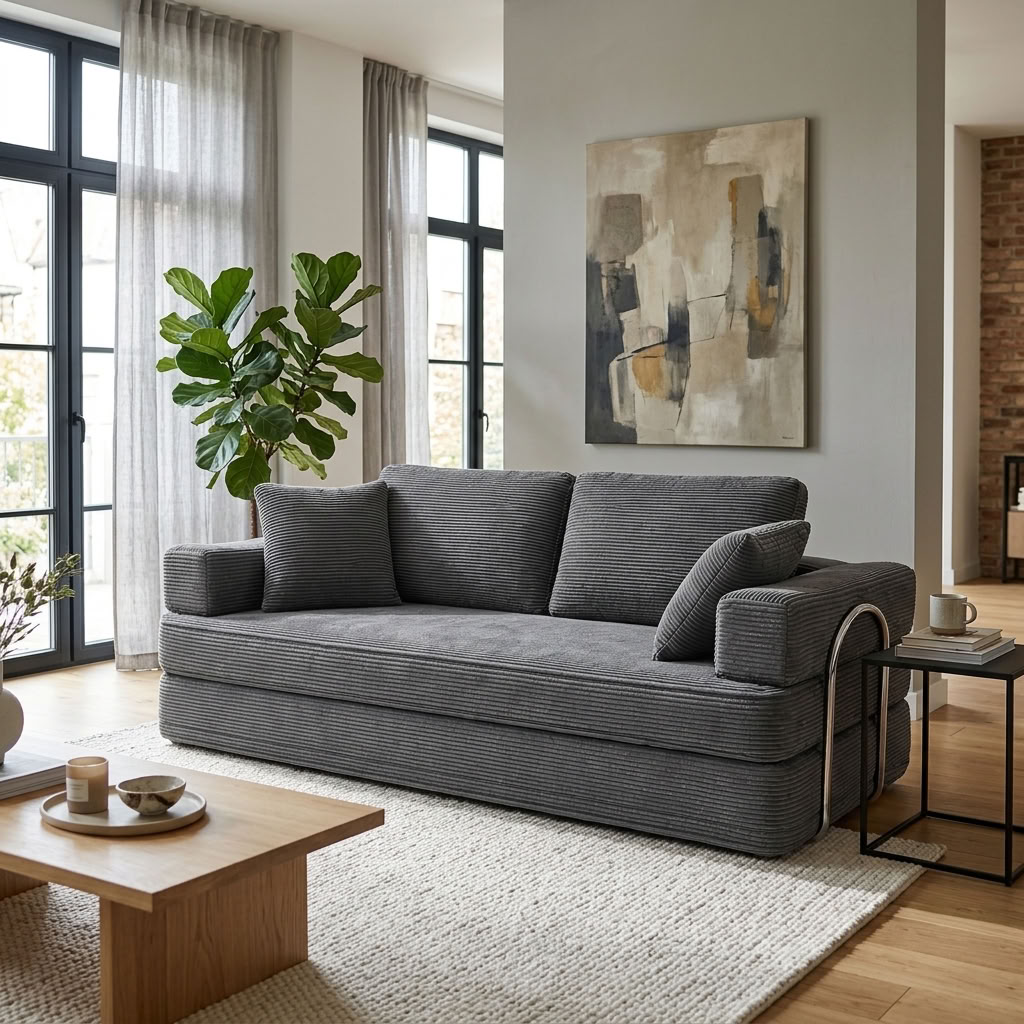 Flex 3 Seater Boneless Compressed Sofa Bed