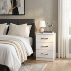 Paddington 3 Door Wardrobe & 3+2 Drawer Chest 3 Piece Bedroom Set
