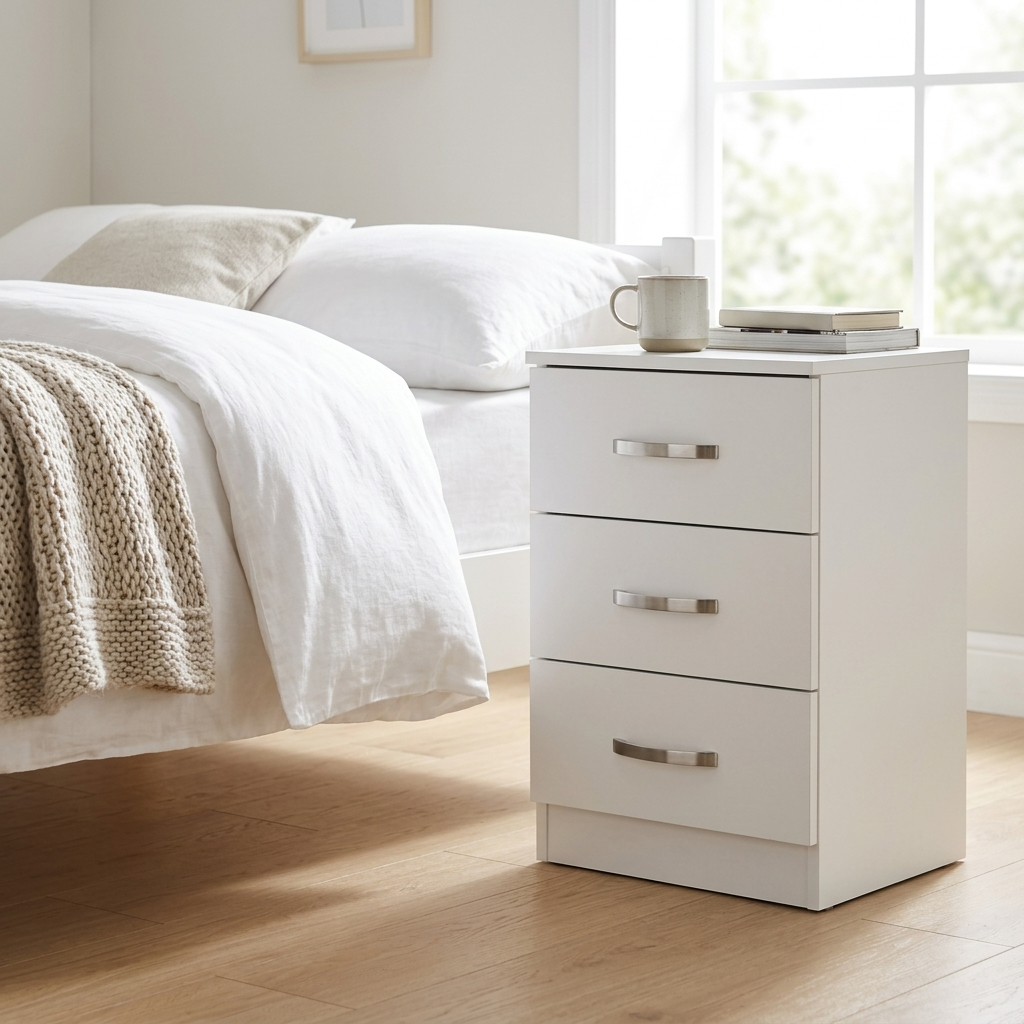 Paddington 3 Door Wardrobe & 7 Drawer Chest 3 Piece Set