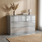 Soho 2 Door Wardrobe, 6 Drawer Chest & Bedside Tables 4 Piece Bedroom Set
