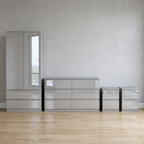 Soho 2 Door Wardrobe, 6 Drawer Chest & Bedside Tables 4 Piece Bedroom Set