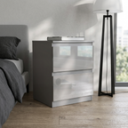 Soho 2 Door Wardrobe & 5 Drawer Chest High Gloss 3 Piece Bedroom Set
