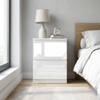 Soho 2 Door Wardrobe & 5 Drawer Chest High Gloss 3 Piece Bedroom Set