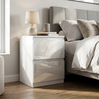 Soho 3 Door Wardrobe, 4 Drawer Chest & Bedside Tables 4 Piece Bedroom Set