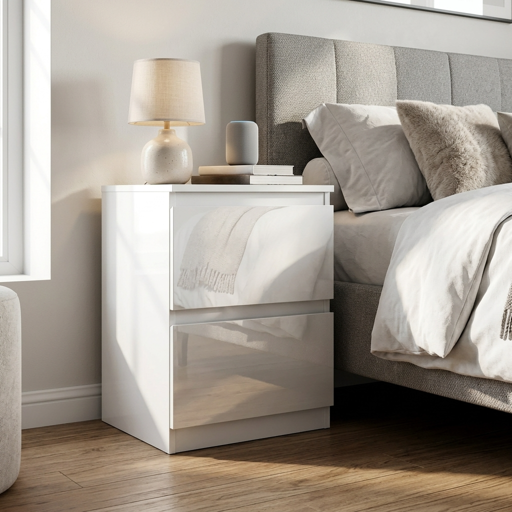 Soho 3 Door Wardrobe, 4 Drawer Chest & Bedside Tables 4 Piece Bedroom Set