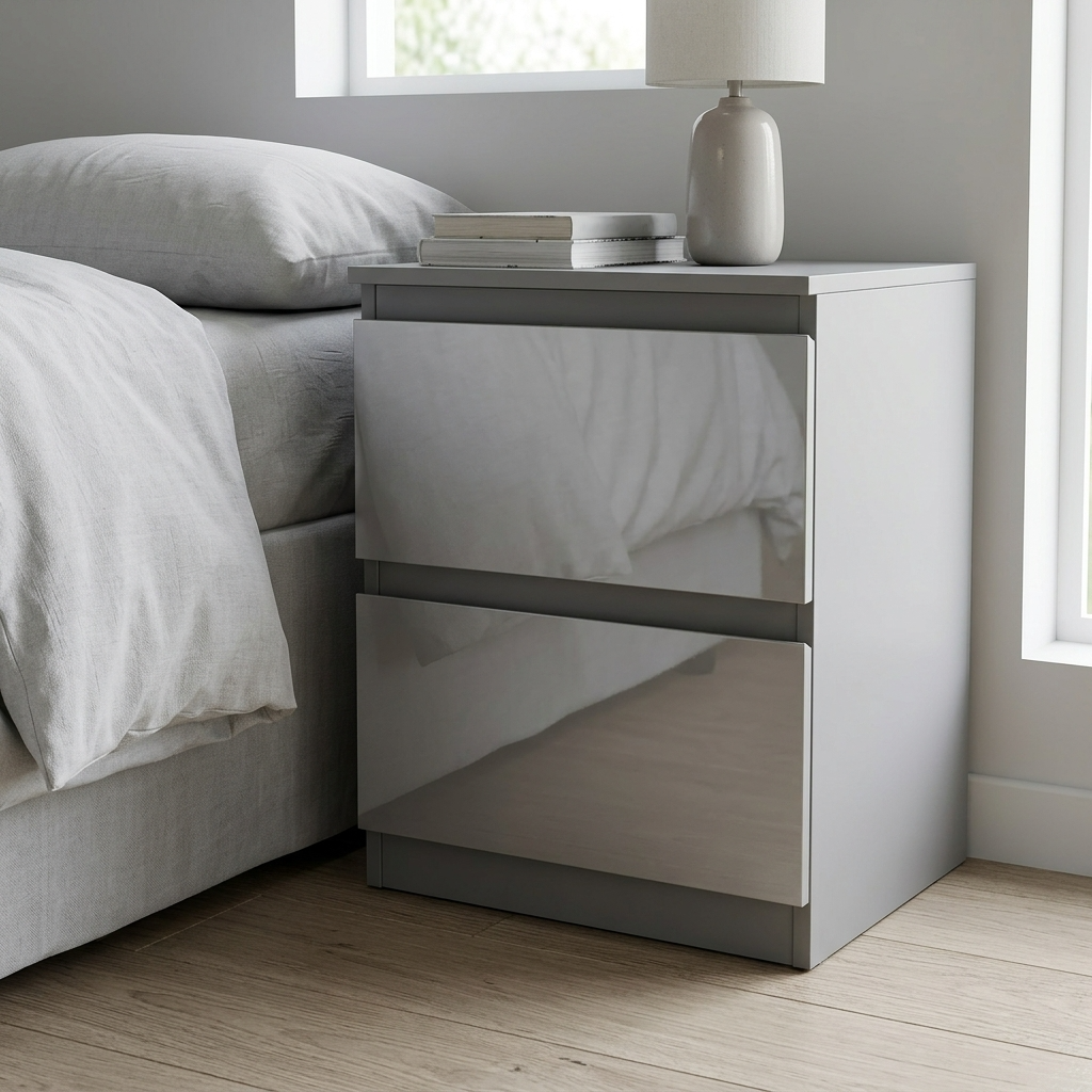 Soho 3 Door Wardrobe, 5 Drawer Chest & Bedside Tables 4 Piece Bedroom Set
