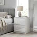 Soho 3 Door Wardrobe & 5 Drawer Chest High Gloss 3 Piece Bedroom Set