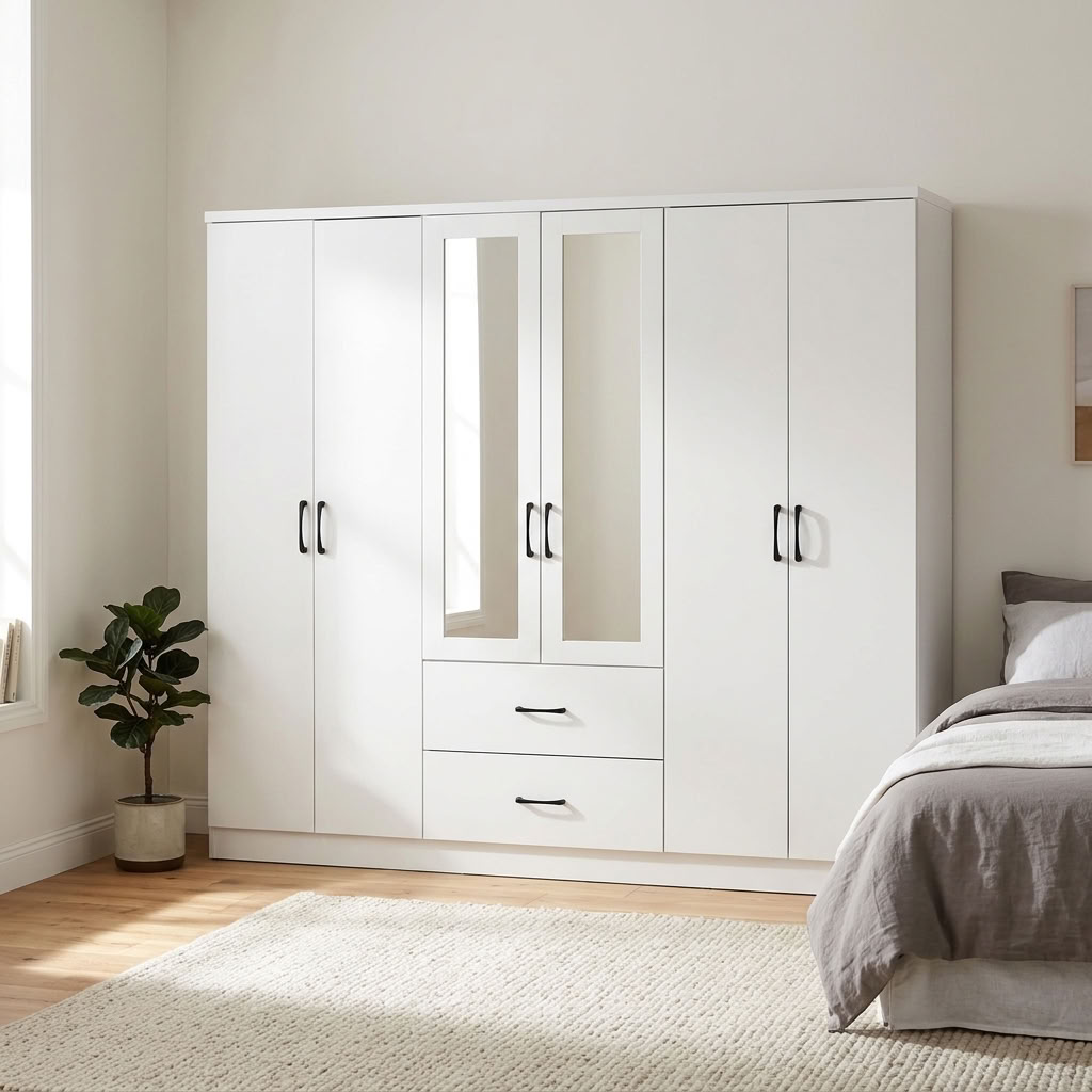 Paddington 3+2 Drawer Chest 3 Piece Bedroom Set