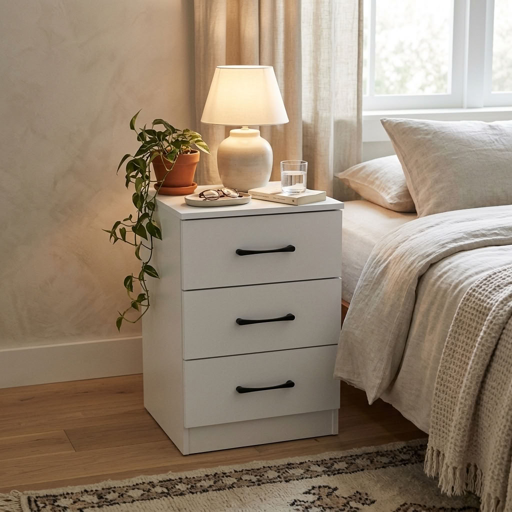 Paddington 7 Drawer Chest 3 Piece Bedroom Set