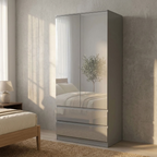 Soho 2 Door 2 Drawer Double Wardrobe