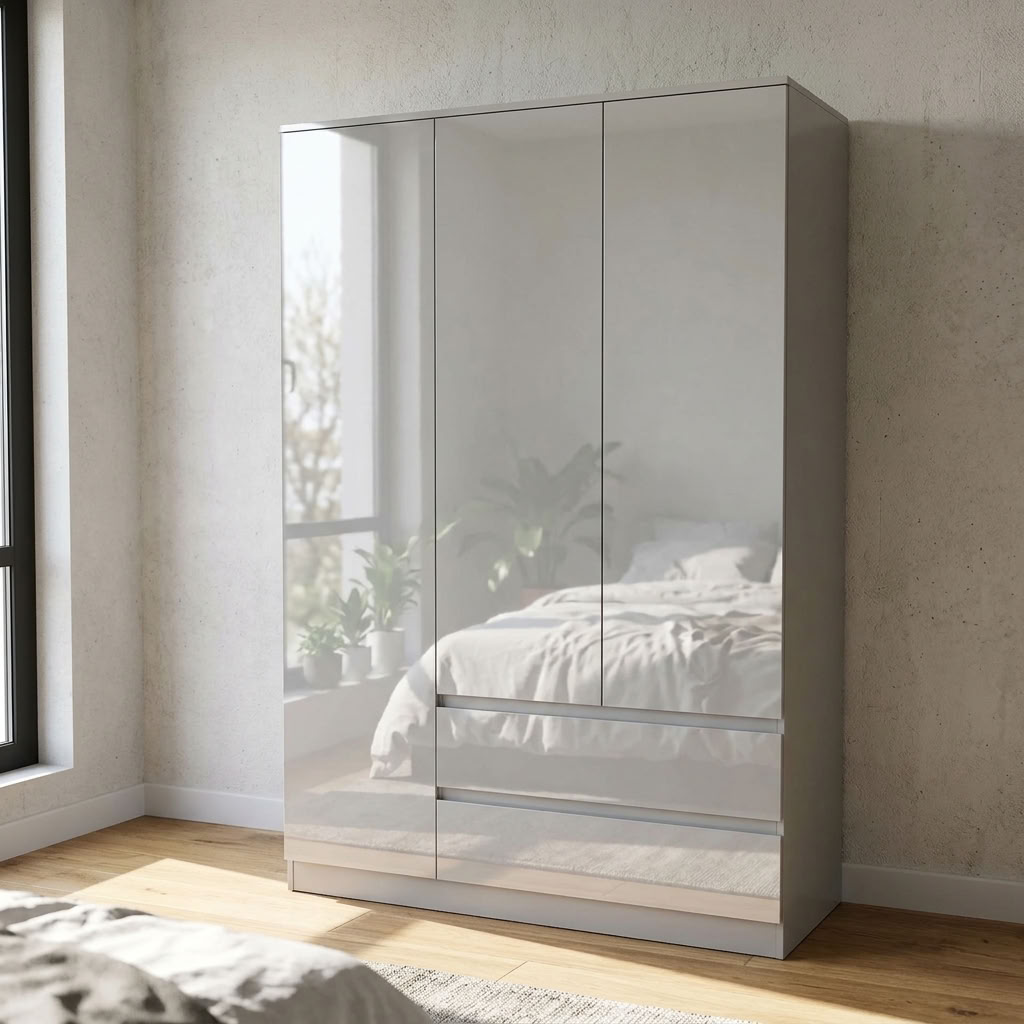 Soho 3 Door 2 Drawer Triple Wardrobe