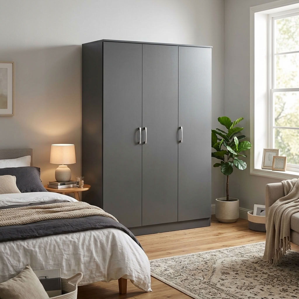 Highbury 3 Door Triple Wardrobe