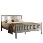 Turin Wooden High Foot End Bed Frame