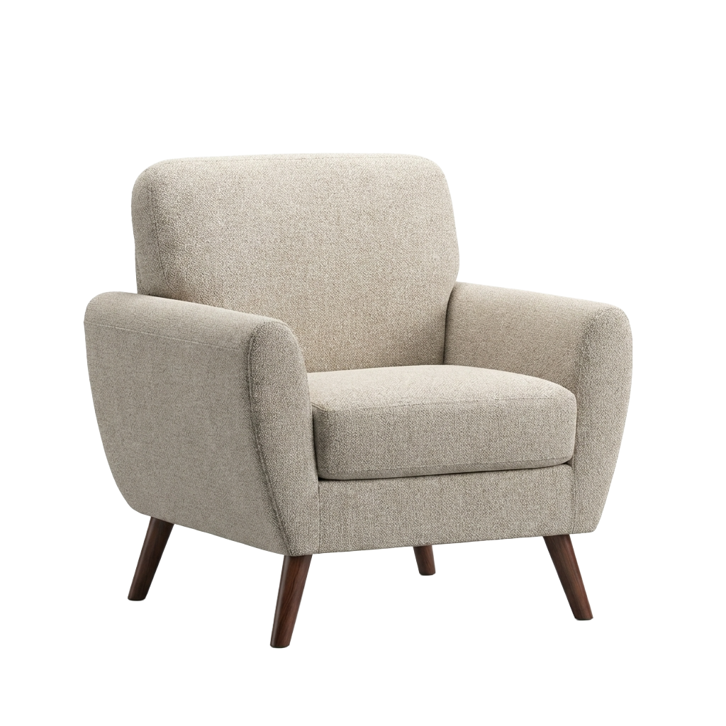 Harold Linen Armchair