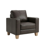 Faux Leather Armchair