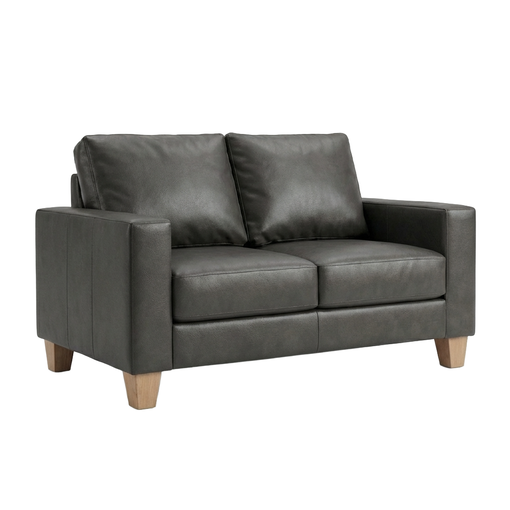 Faux Leather 2 Seater Sofa