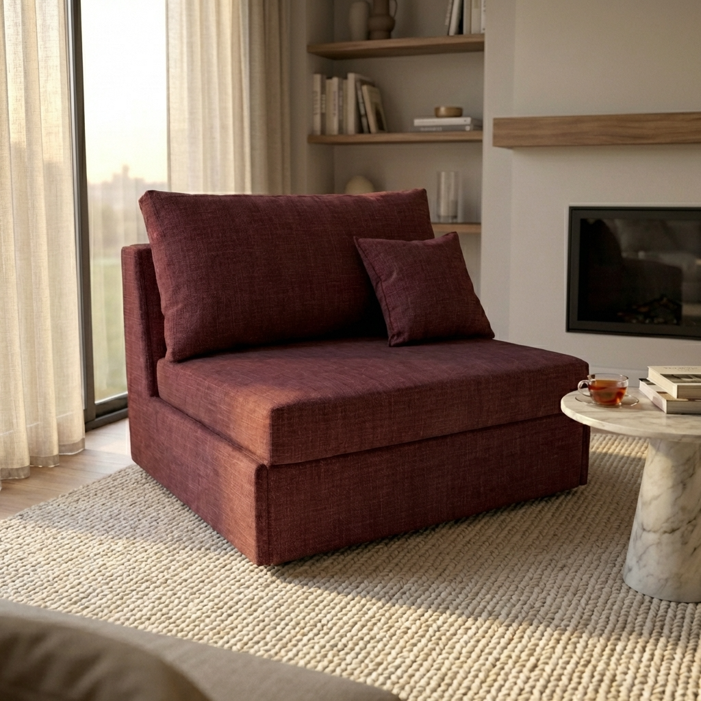 Worthing Armless 1 Seater Sofa Chair