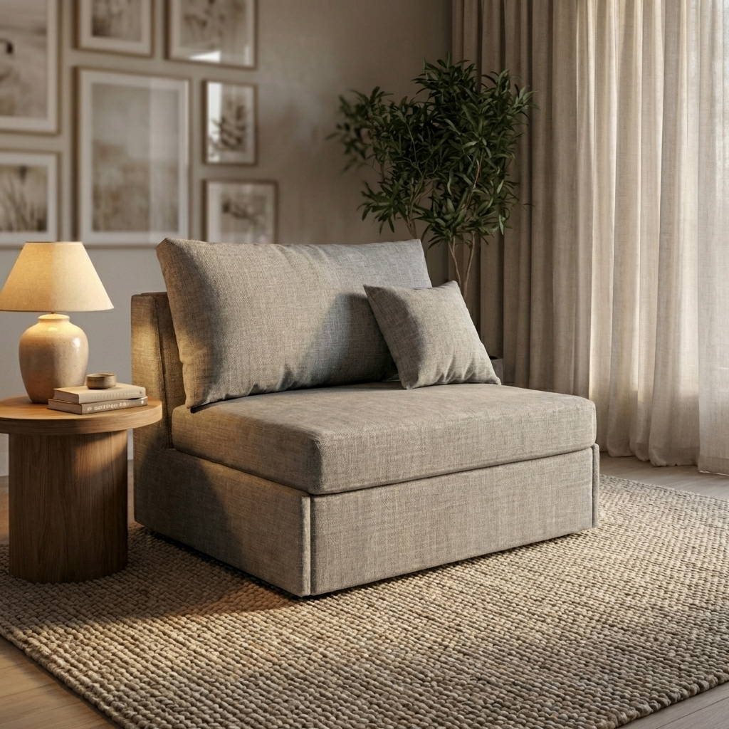 Worthing Armless 1 Seater Sofa Chair
