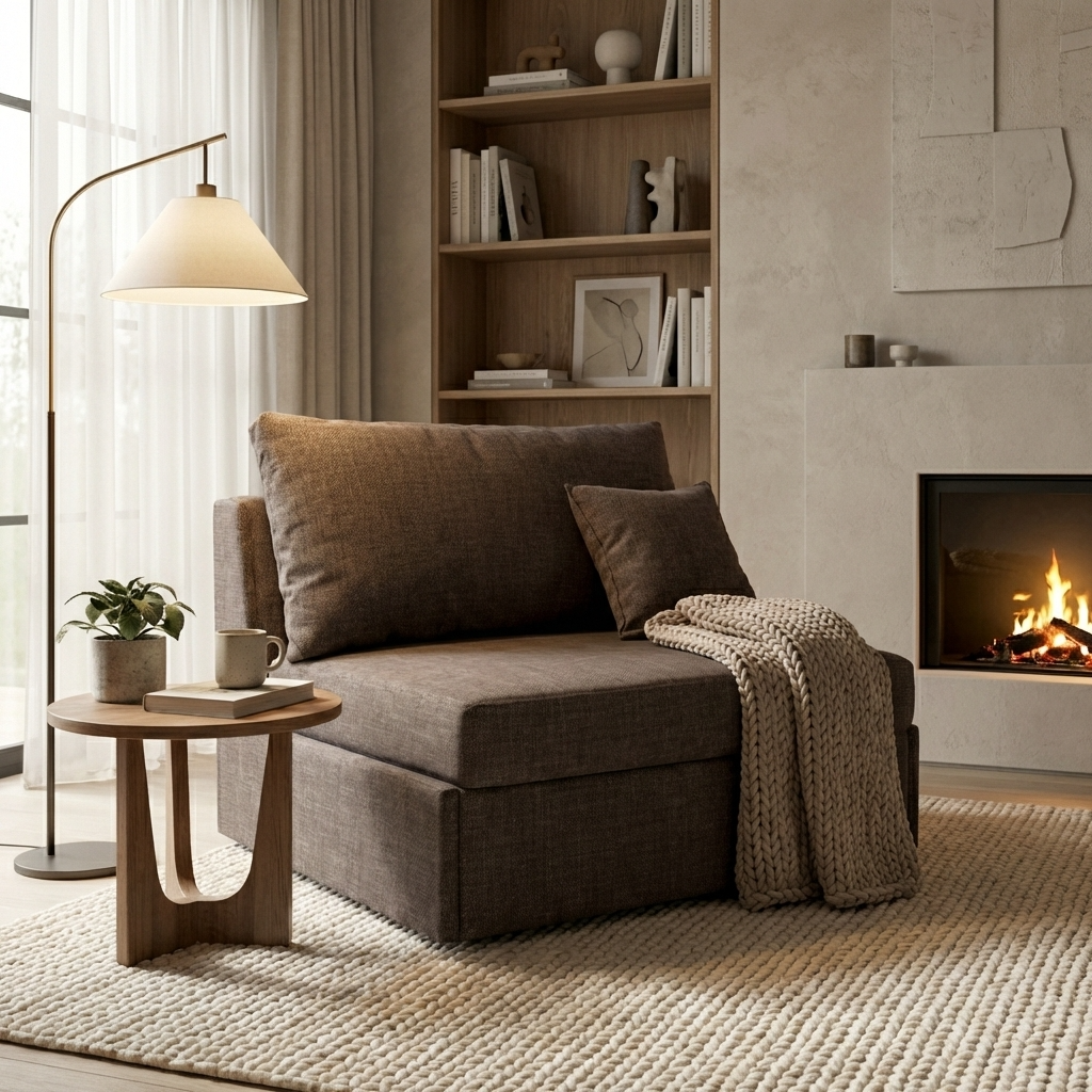 Worthing Armless 1 Seater Sofa Chair