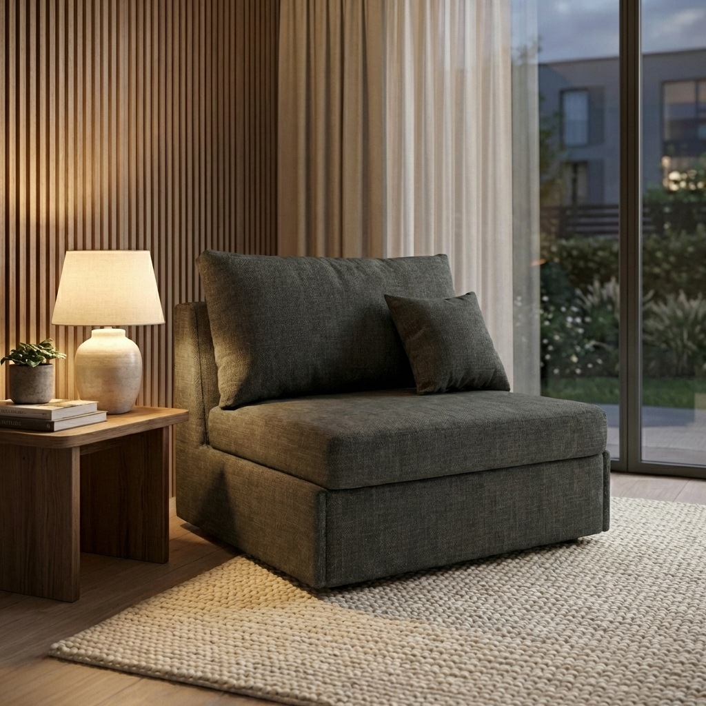Worthing Armless 1 Seater Sofa Chair