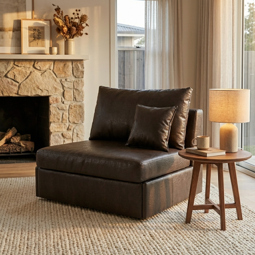 Worthing Armless 1 Seater Sofa Chair