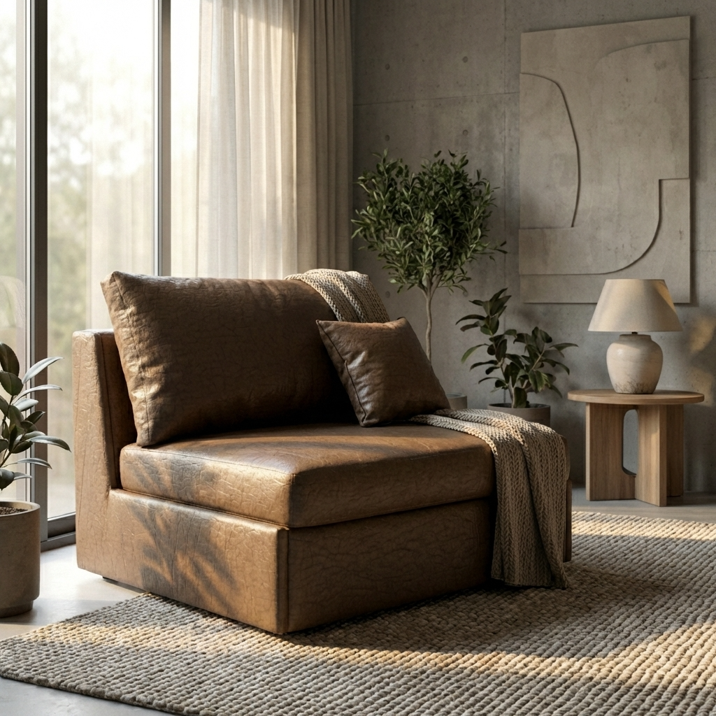 Worthing Armless 1 Seater Sofa Chair