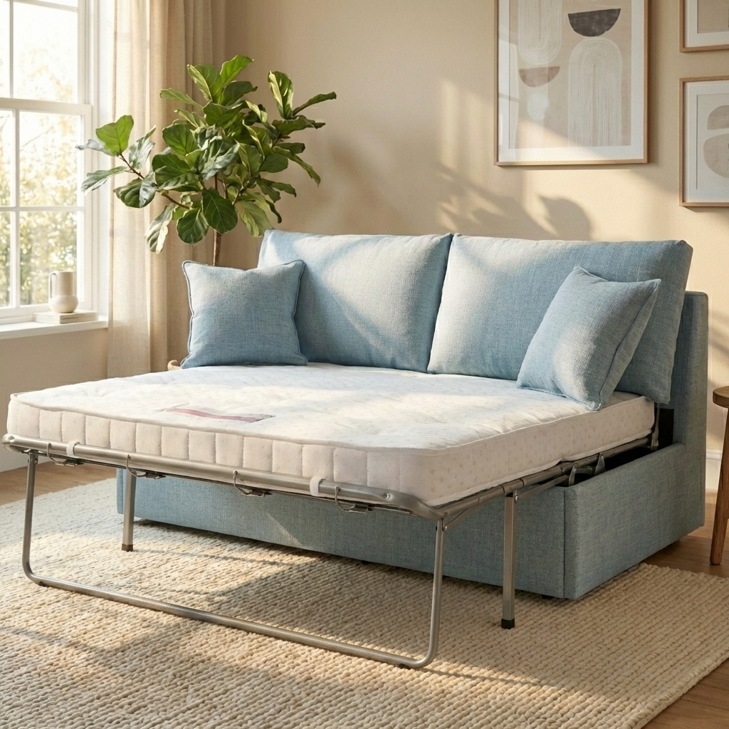 Worthing Armless Sofa Bed