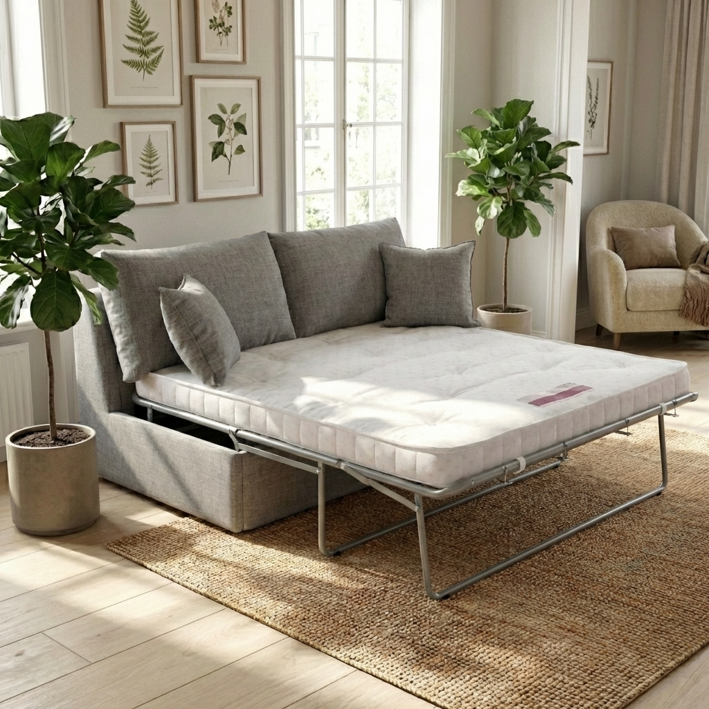 Worthing Armless Sofa Bed