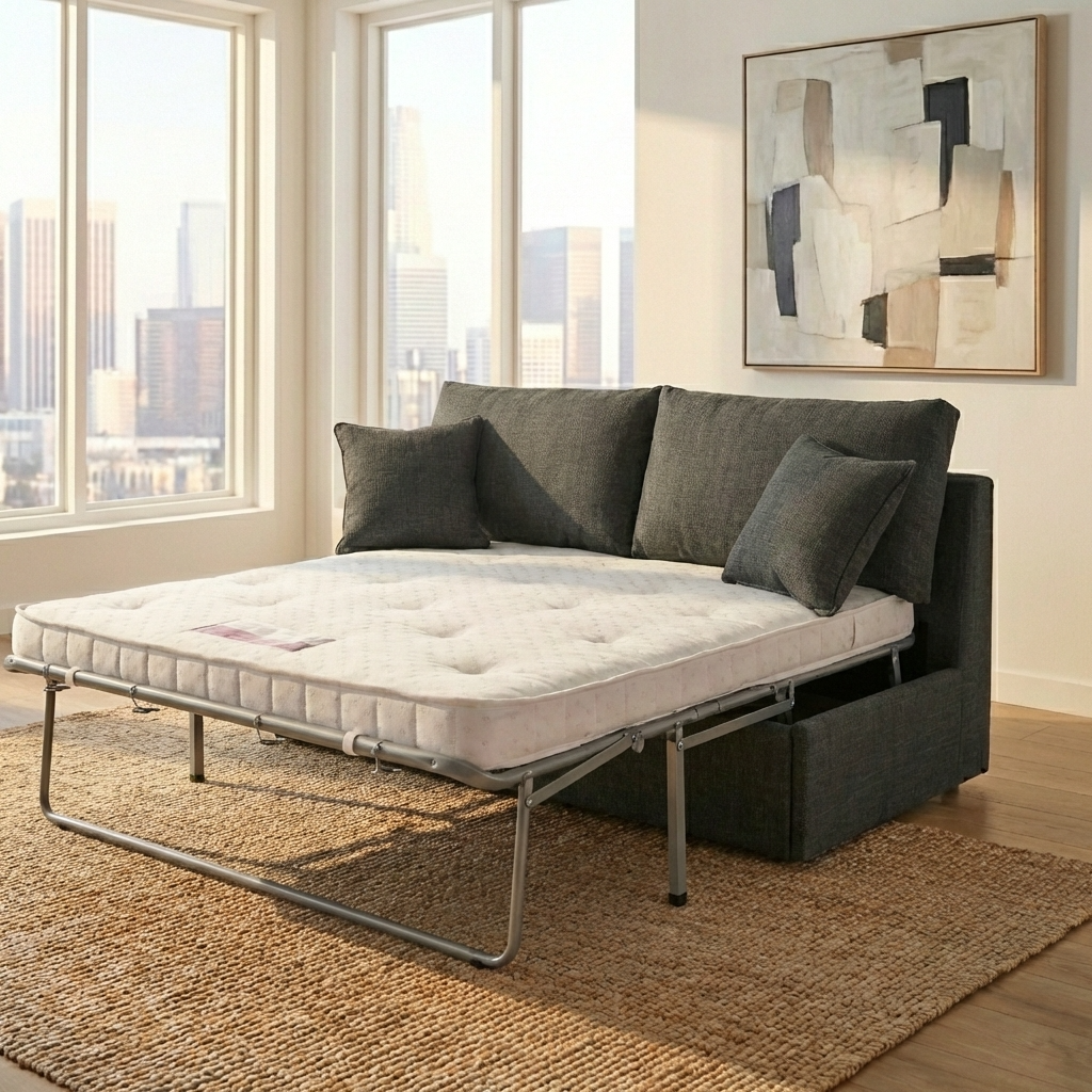 Worthing Armless Sofa Bed