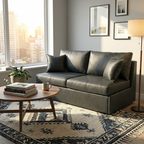 Worthing Armless Sofa Bed